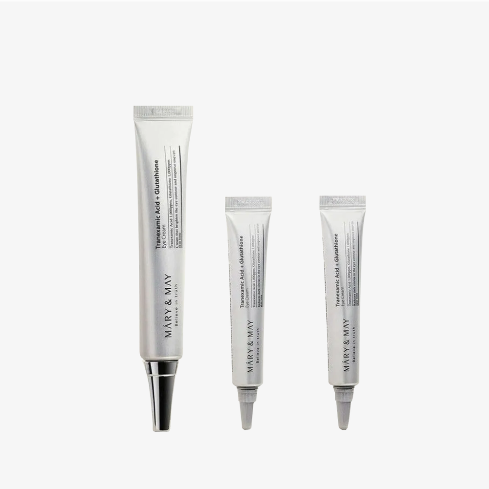 Набор кремов для век с глутатионом MARY&MAY Glutathione Eye Cream Special Set 30 гр + 12 гр