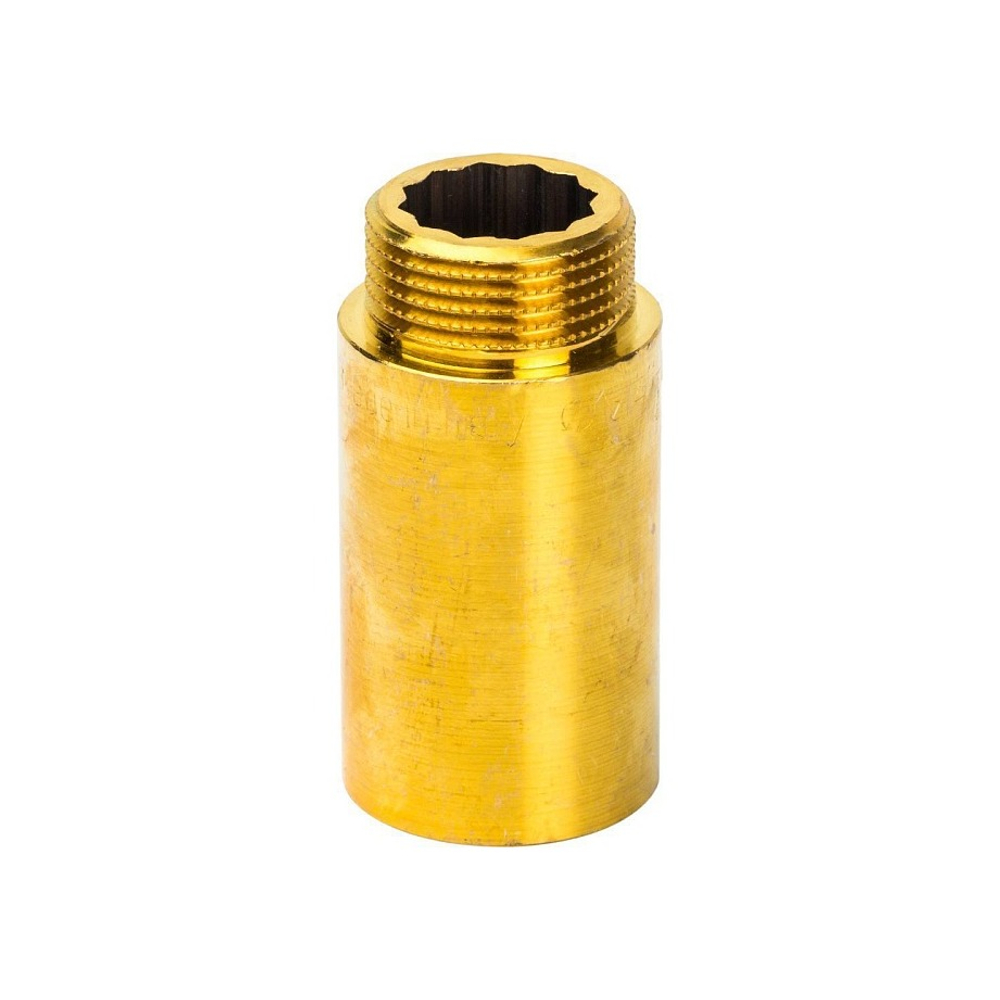 Удлинитель резьбовой STOUT SFT 0001 - 3/4" длина 50 мм (ВР/НР, латунь без покрытия)