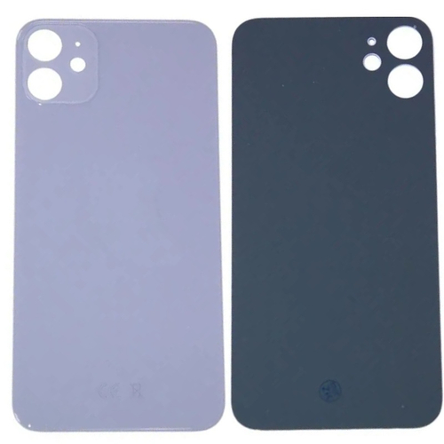 Задняя крышка для Apple iPhone 11 Фиолетовый (широкий вырез под камеру) - Премиум