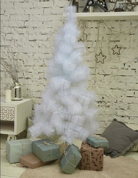 Искусственная Новогодняя Елка сосна белая пушистая 120 см