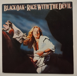 Винтажная виниловая пластинка LP Black Oak Arkansas Race With The Devil (Germany 1977)