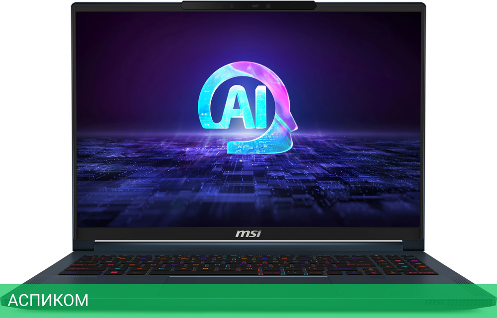 Ноутбук MSI Stealth 16 AI Studio A1VHG-061RU (9S7-15F312-061)
