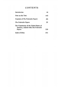 The Federalist Papers | Hamilton Alexander; Madison James; John Jay