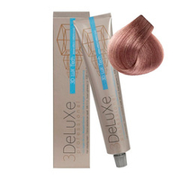 Стойкая крем-краска для волос Оттенок 9.21 Очень светлый блондин перламутрово-пепельный 3DeLuXe 100мл