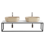 Сварное металлическое консольное крепление столешницы EK-140-ST