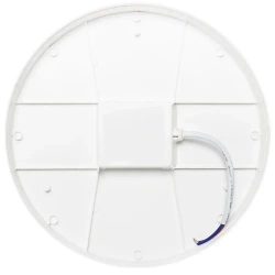 Светильник герметичный настенно-потолочный. Сверхяркий КРУГ 30Вт, со степенью защиты IP65. Размер 220х50. Холодный белый свет 6500К