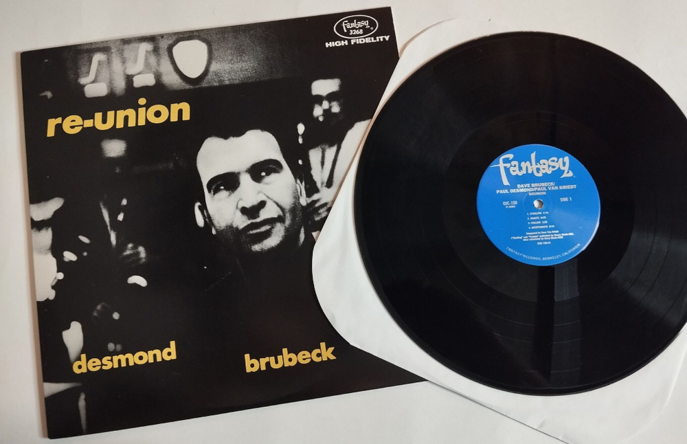 Винтажная виниловая пластинка LP Dave Brubeck Quintet Reunion (USA 1984)