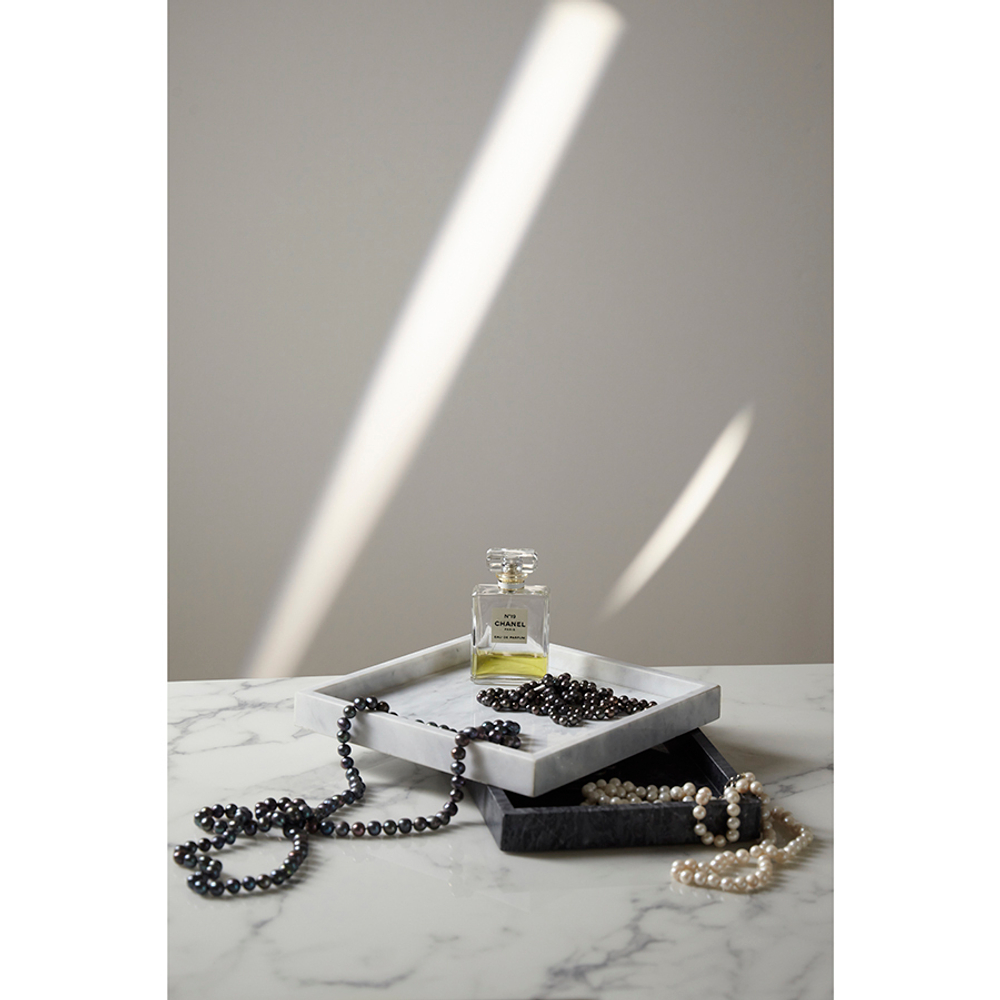 Поднос 28х20см Bergenson Bjorn Marm черный