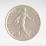 France, ½ Franc 1966 - Signature "O. Roty", VF