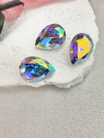 Капля Drop 18*13 мм, Light Sapphire AB