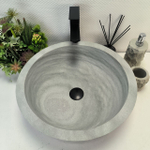 Раковина из андезита Drum Blue Kecil DA-62936 45*45*15 10