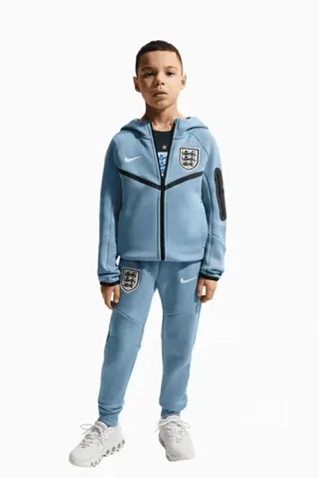 Кофта Nike England 2026 Tech Fleece Windrunner Junior - синий