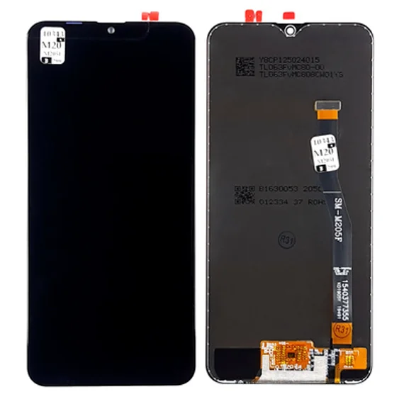 Дисплей для Samsung M205F Galaxy M20 в сборе с сенсором (чёрный) GH82-18682A / GH82-18724A