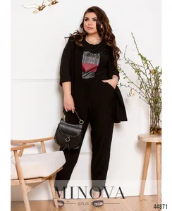 Костюм 1083Б-чёрный Minova