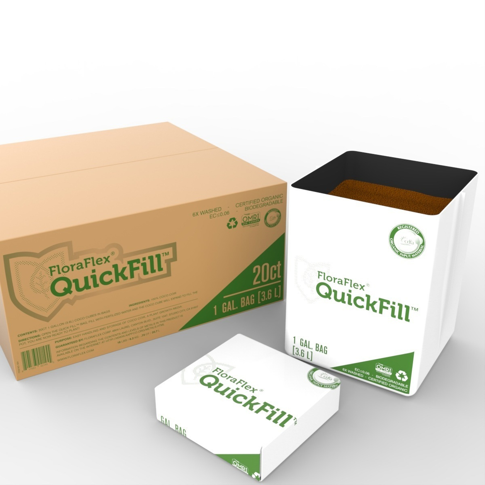 Кокосовый субстрат QuickFill 3.6 литра