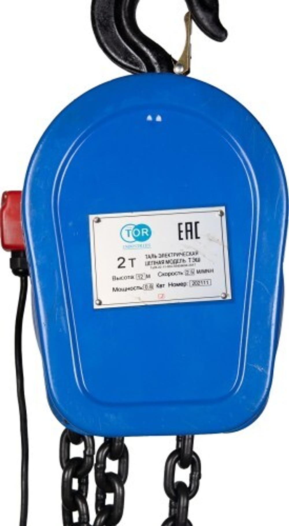 Тельфер TOR DHP 2т 12м 12820122 12820122