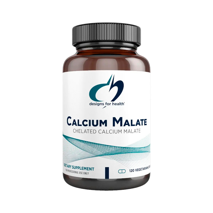 Малат кальция, Calcium Malate, Designs for Health, 120 капсул