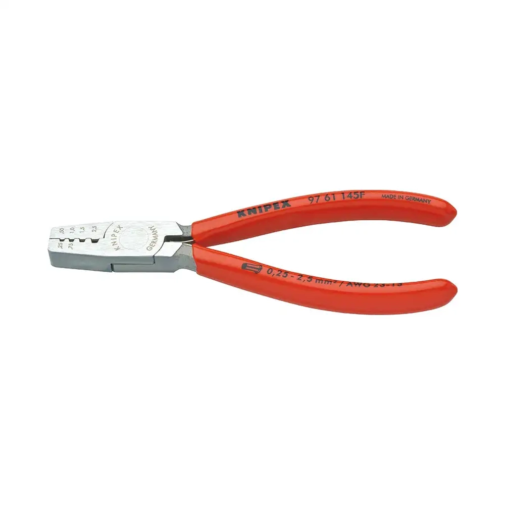 Инструмент для обжима контактных гильз 145 мм Knipex 97 61 145 F