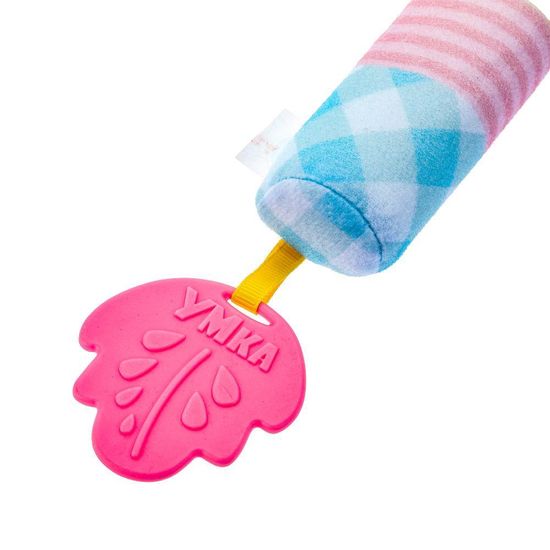 Текстильная игрушка погремушка - пищалка «Крошик» Умка