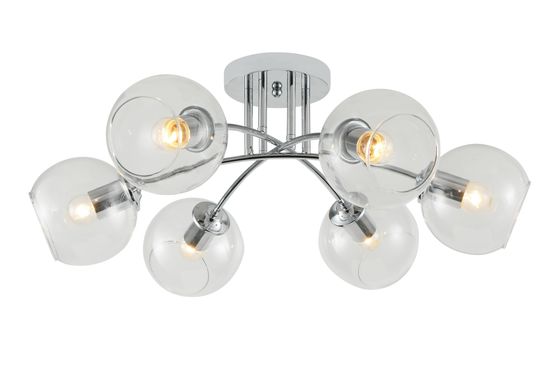26010/6 CHROME (1) Люстра RL