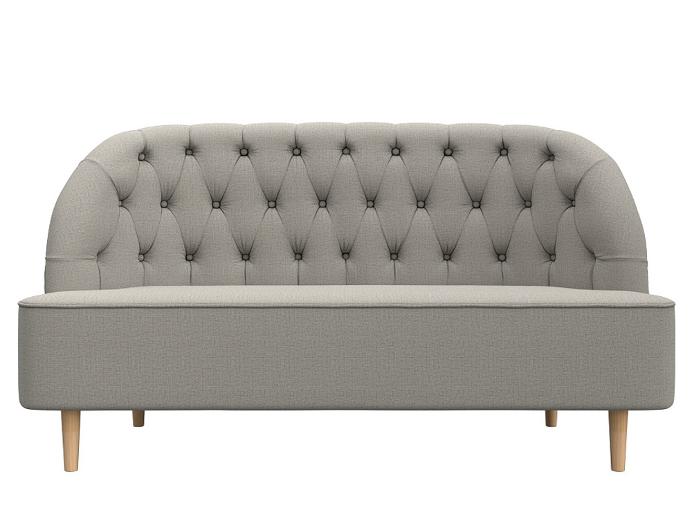 Кушетка Амиса, Амур 02 бежевый, Рогожка, 126025