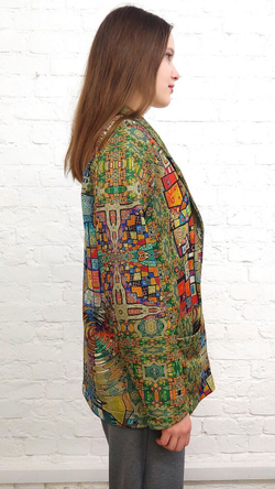 Трикотажный жакет "Витраж"