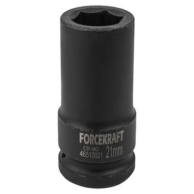 Головка ударная глубокая 3/4'', 21мм (6гр.) FORCEKRAFT FK-46510021