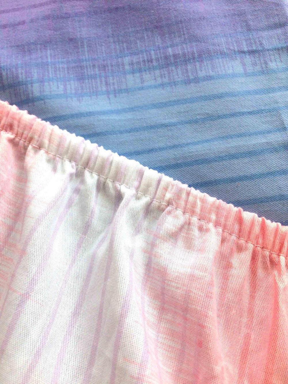 Простынь на резинке сатин Milky Garden "Rainbow" 180x200 см