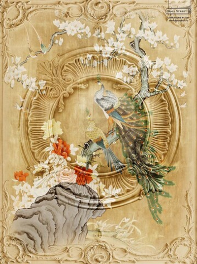 Дизайнерские обои Wall Street Chinoserie