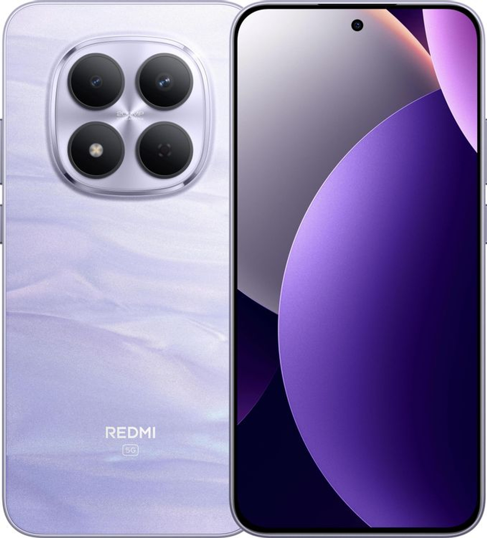 6.83" Смартфон Xiaomi Redmi Note 15 Pro 5G 8/256Gb,  NFC,  AMOLED,  120Гц,  6580мAч,  фиолетовый