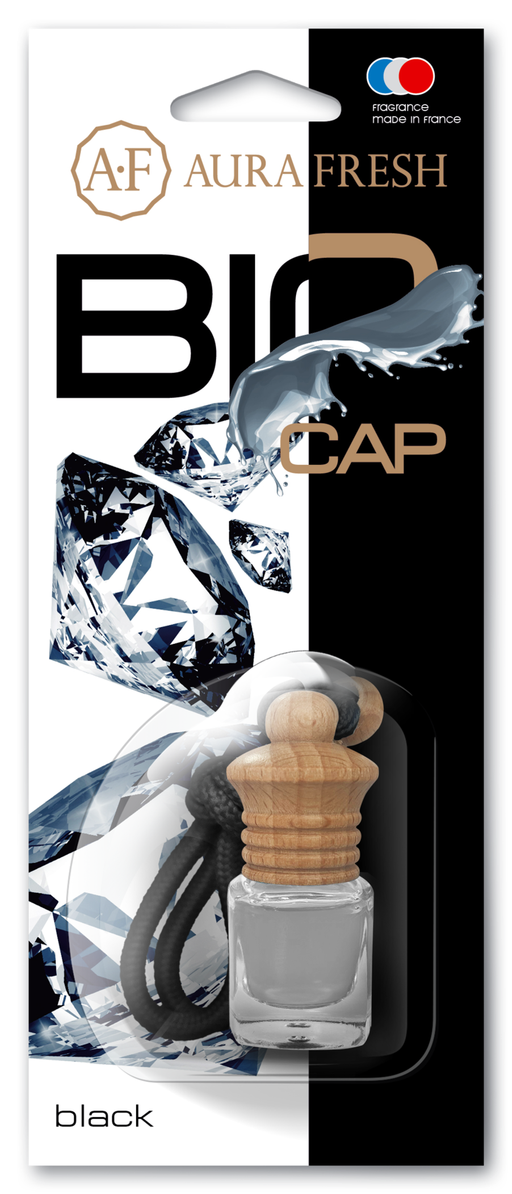 Аром-р AURA FRESH BIO CAP Black