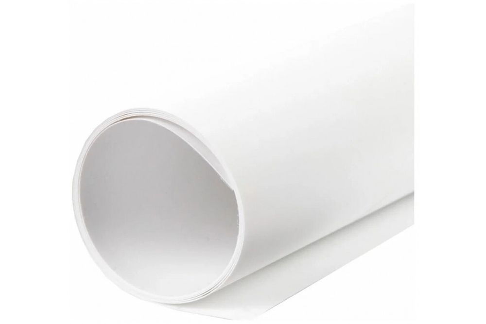 Фон пластиковый Superior Super White Matt 1,37x3м, белый