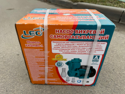 Поверхностный бытовой вихревой самовсасывающий электронасос насос LEO XKSm80-1