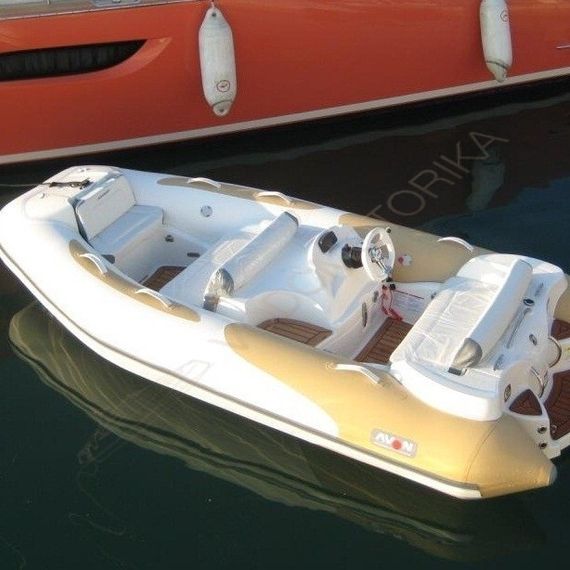 Лодка надувная AVON (ZODIAC) SeaSport Jet 330 ( бело-песочная )