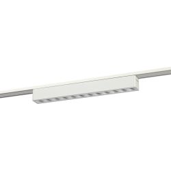 Магнитный трековый светильник ЭРА TRM-S5-2-12W4K WH светодиодный 12Вт 4000К белый для системы S5 | Магнитные трековые светильники