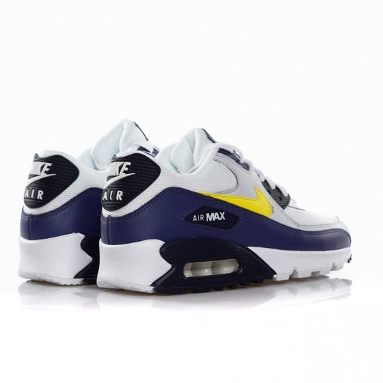 Кроссовки Nike Air Max 90 Essential  White\Blue\Yellow