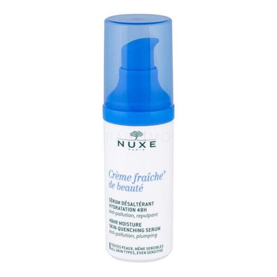 NUXE Creme Fraiche de Beauté 48HR Moisture Skin-Quenching Serum 30 ml gesichtsserum für Frauen