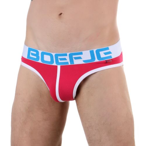 Мужские трусы слипы красные &quot;Fuck you&quot; Boefje