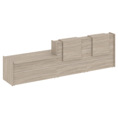 Onix Ресепшн O.R-K-21 Дуб Аттик 3990*766*1187