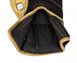 Перчатки боксерские Clinch Aero 2.0 черно-золотые C136