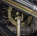 Комплект слайдеров для подката задней оси Royal Enfield, черного цвета, арт. 1990415