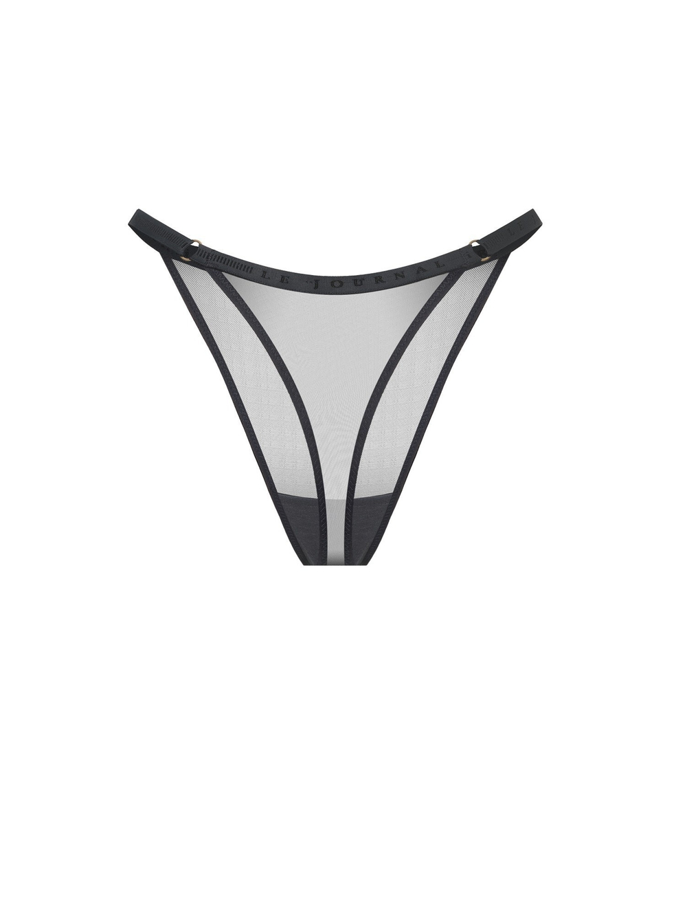 Трусы стринги L`ANGE Basic (графитовый)