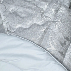 Покрывало 270х270 Blumarine Petra Speccio жемчужно-серое