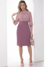 Платье Дольче Вита (розовое) П10205 LT Collection