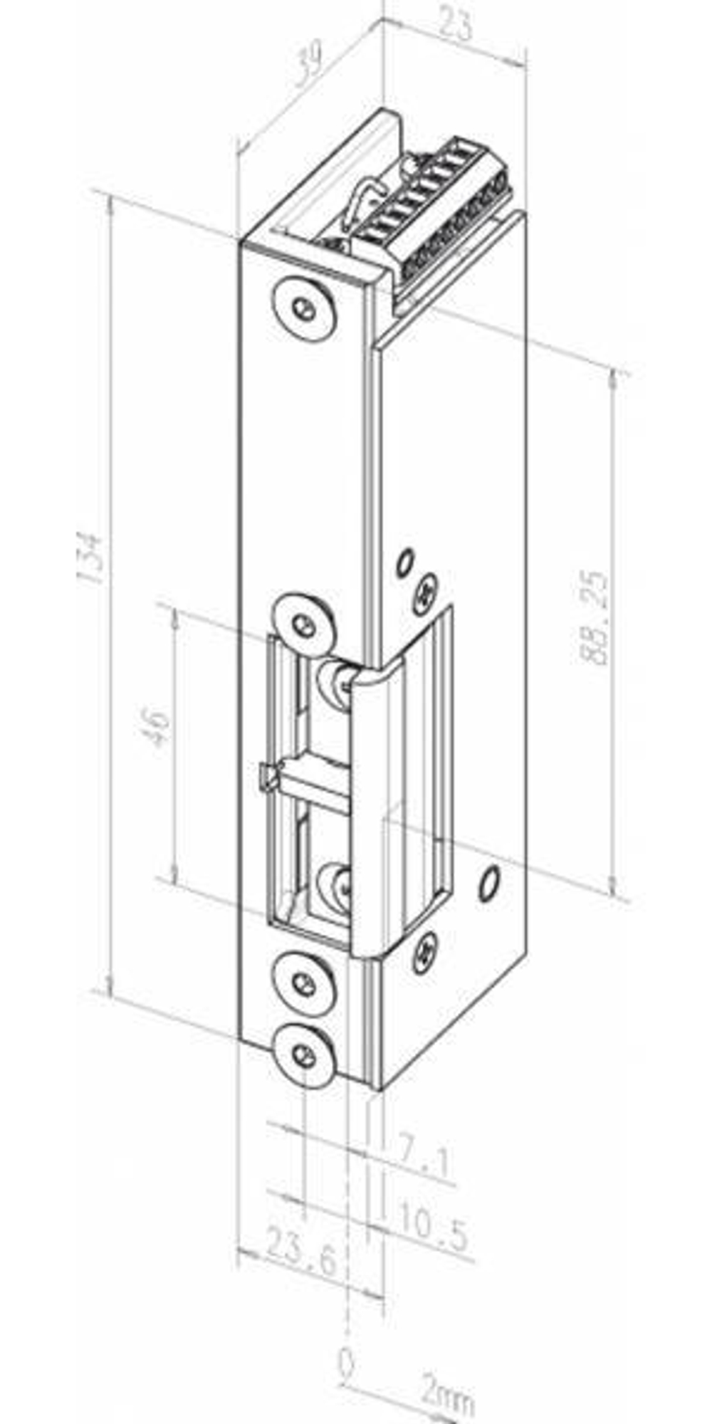 Электрозащелка effeff 331UF