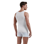 Мужская утягивающая +size майка-корсет Doreanse Shape (Размер: 4X) (Цвет: белый)