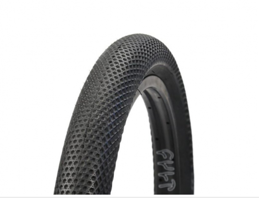 BMX Покрышка Cult x Vans 2,40" Black 2,40" 110psi (черный) арт: 05-TIRE-CV-2.40-BB