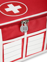 Аптечка домашняя 34х34х16 (красная)