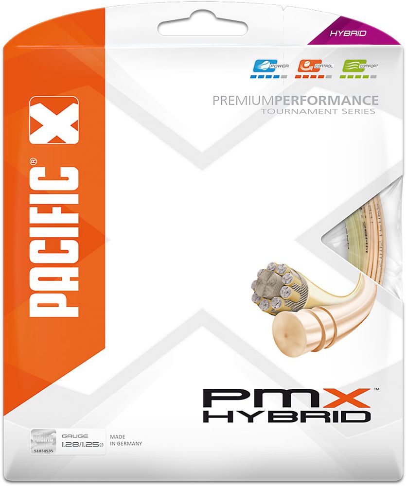 Струны теннисные Pacific PMX Hybrid 16L (6.5 m/6.5 m)