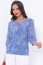 БЛУЗКА МЕЛАЦЦО (АЙС БЛУ) Bellovera (Акция)